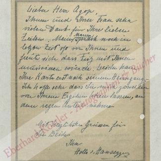 Hausegger, Hella von,  .