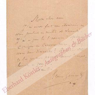 Guiraud, Ernest, Komponist (1837-1892).