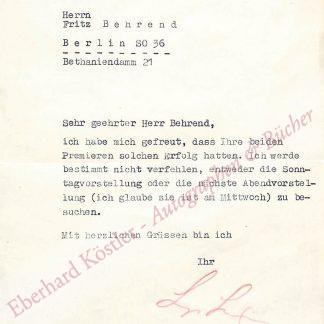 Ludwig, Leopold, Dirigent (1908-1979).