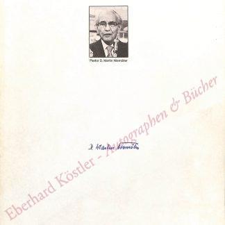 Niemöller, Martin, Theologe (1892-1984).