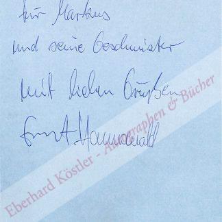 Hannawald, Ernst, Schauspieler (geb. 1959).