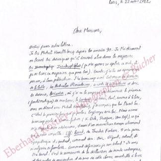 Houellebecq - Lançon