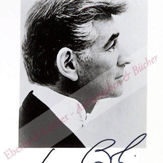 Bernstein, Leonard, Komponist und Dirigent (1918-1990).