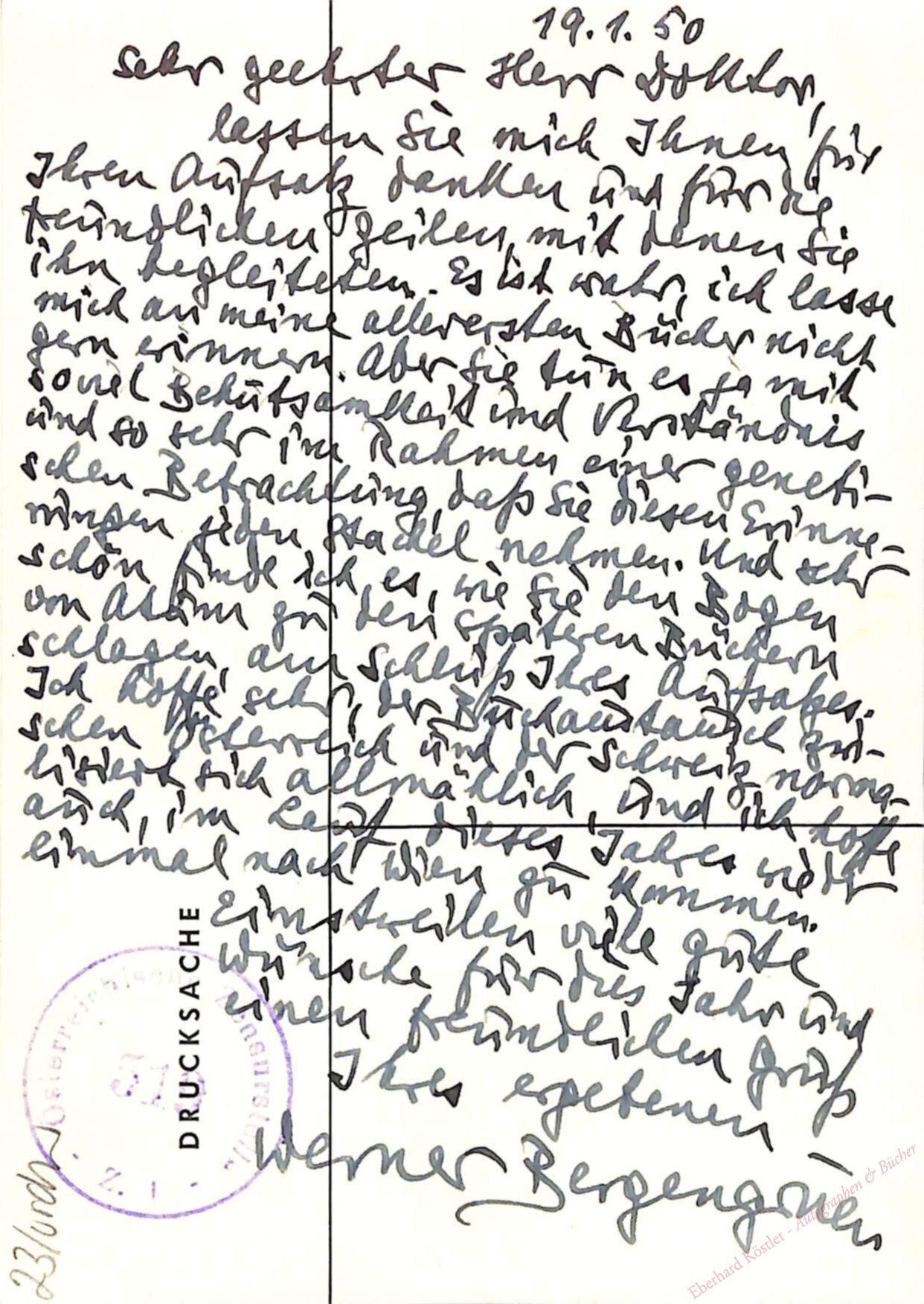 Bergengruen Bergengruen