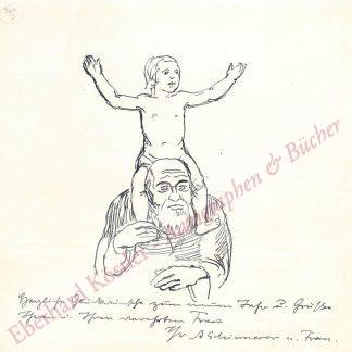 Hanfstaengl - Schinnerer, Adolf, Maler, Graphiker, Kunstschriftsteller (1876-1949). Hanfstaengl - Schinnerer, Adolf, Maler, Graphiker, Kunstschriftsteller (1876-1949).