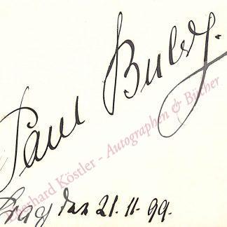 Bulss, Paul, Sänger (1842-1902).