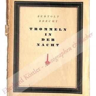 Brecht, Bertolt, Schriftsteller (1898-1956).