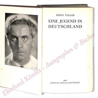Toller, Ernst, Schriftsteller (1893-1939).
