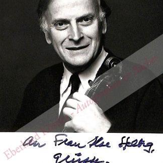 Menuhin, Yehudi, Geiger (1916-1999).