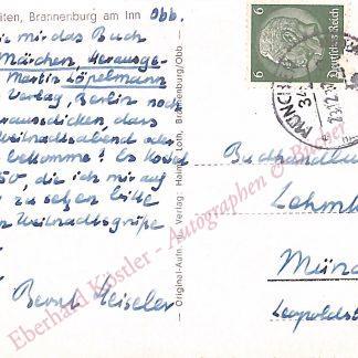 Heiseler, Bernt von, Schriftsteller (1907-1969).