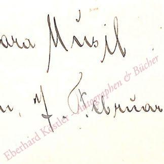 Musil, Clara, Sängerin (1882-1963).