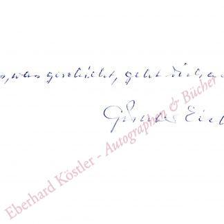 Eich, Günter, Schriftsteller (1907-1972).