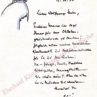 Trenker, Luis, Bergsteiger und Schriftsteller (1892-1990).