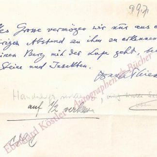 Thiess, Frank, Schriftsteller (1890-1977).