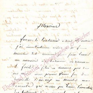 Coquereau, Félix, Abbé und Marinebeamter (1808-1866).