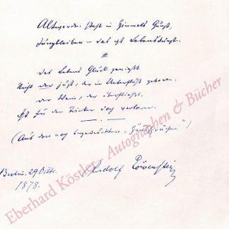 Löwenstein, Rudolf, Schriftsteller (1819-1891).