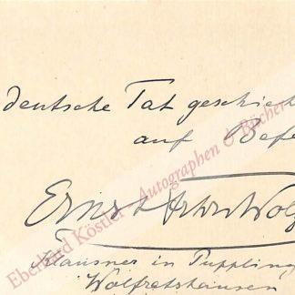 Wolzogen, Ernst von, Schriftsteller (1806-1871). Wolzogen, Ernst von, Schriftsteller (1806-1871).