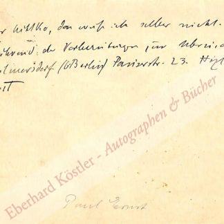 Ernst, Paul, Mediziner (1859-1937).