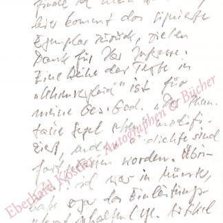 Heise, Hans-Jürgen, Schriftsteller (1930-1991). Heise, Hans-Jürgen, Schriftsteller (1930-1991).