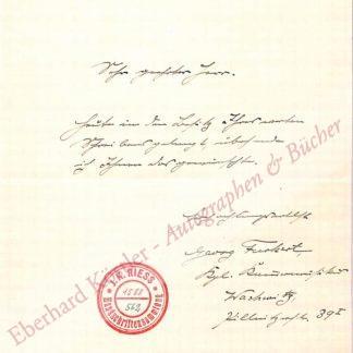 Furkert, Georg Heinrich, Bratschist (1874-1937).