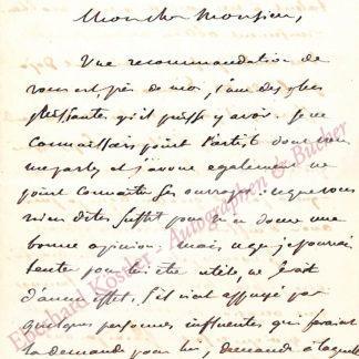 Delacroix, Eugène, Maler (1798-1863).