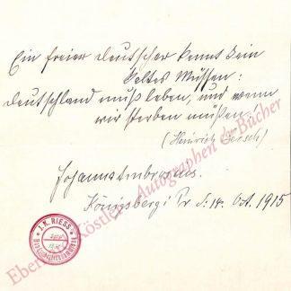 Ambrosius, Johanna, Schriftstellerin (1854-1939).