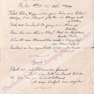 Ritterhaus, Emil, Schriftsteller (1834-1897).