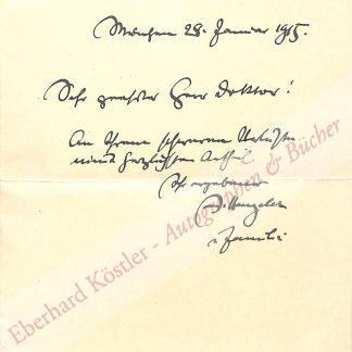 Hengeler, Adolf, Maler (1863-1927). Hengeler, Adolf, Maler (1863-1927).