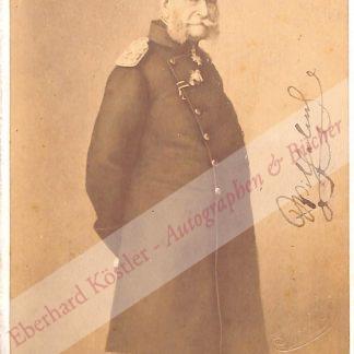 Wilhelm I.,, deutscher Kaiser, König von Preußen (1797-1888).