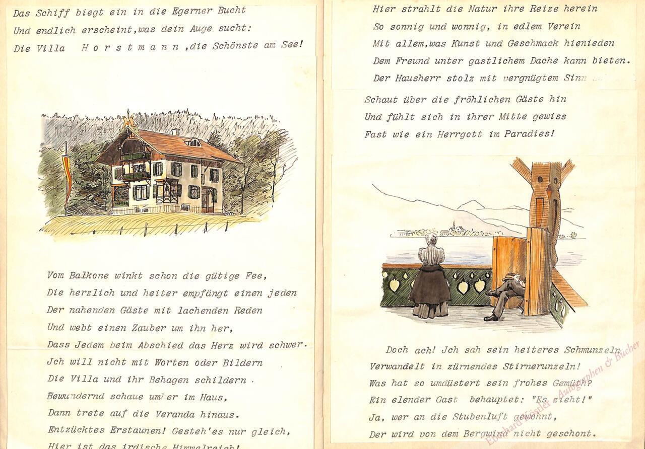 Weingartner, Felix, Komponist und Dirigent (1863-1942). Weingartner, Felix, Komponist und Dirigent (1863-1942).