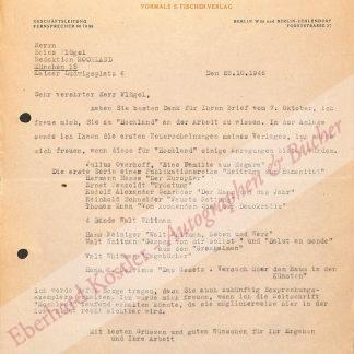 Suhrkamp, Peter, Verleger (1891-1959).