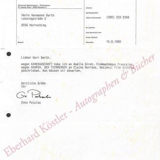 Patalas, Enno, Filmhistoriker (1929-2018). Patalas, Enno, Filmhistoriker (1929-2018).