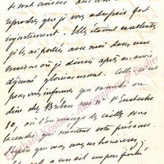 Merimée, Prosper, Schriftsteller (1803-1870).