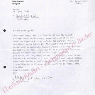 Peymann, Claus, Regisseur (1937-2025).