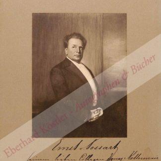 Possart, Ernst von, Schauspieler und Intendant (1841-1921).