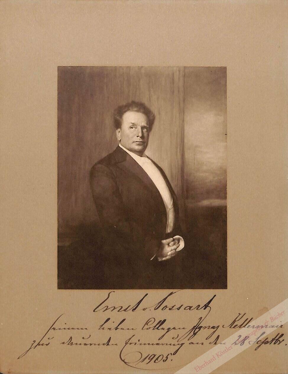 Possart, Ernst von, Schauspieler und Intendant (1841-1921). Possart, Ernst von, Schauspieler und Intendant (1841-1921).