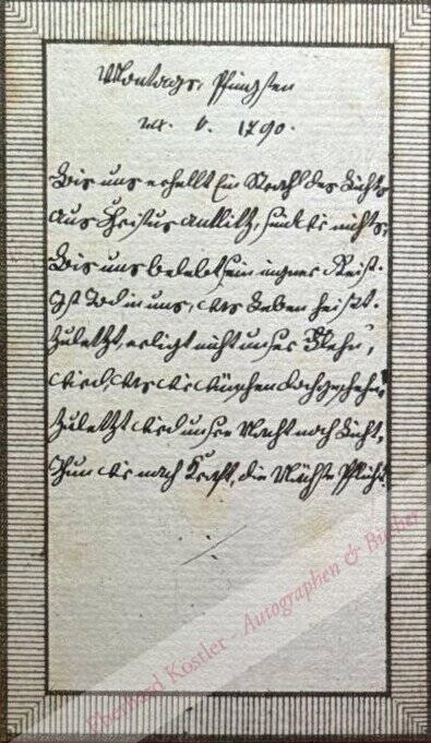 Lavater, Johann Caspar, Schriftsteller und Physiognom (1741-1801). Lavater, Johann Caspar, Schriftsteller und Physiognom (1741-1801).