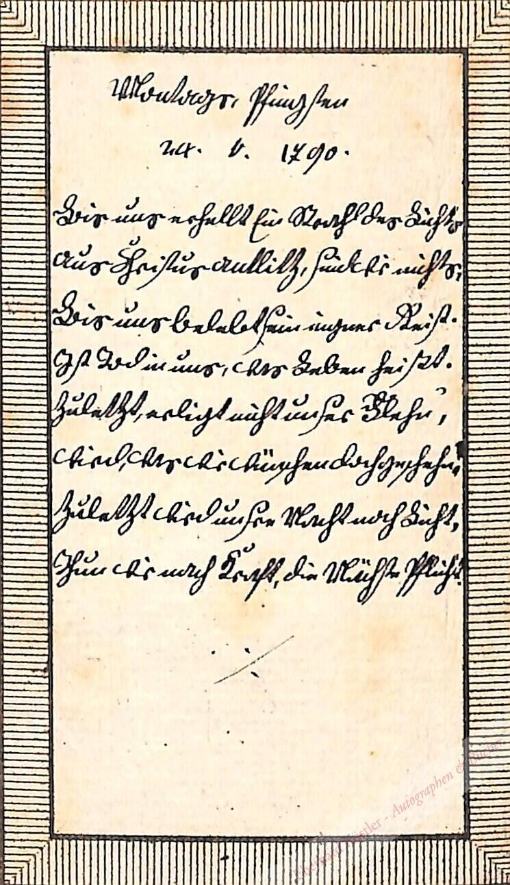 Lavater, Johann Caspar, Schriftsteller und Physiognom (1741-1801). Lavater, Johann Caspar, Schriftsteller und Physiognom (1741-1801).