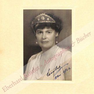 Cecilie, Kronprinzessin des Deutschen Reiches (1886-1954).
