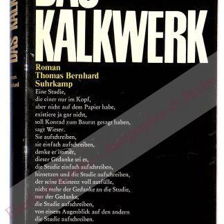 Bernhard, Thomas, Schriftsteller (1931-1989).