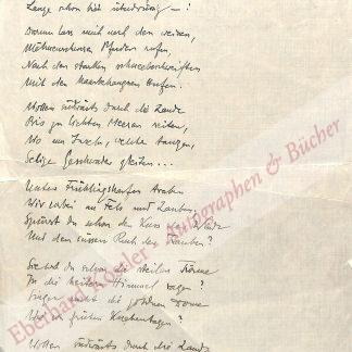 Hiller, Kurt, Schriftsteller (1885-1972).