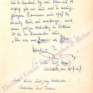 Agop, Rolf, Dirigent, Generalmusikdirektor und Hochschullehrer (1908-1998).