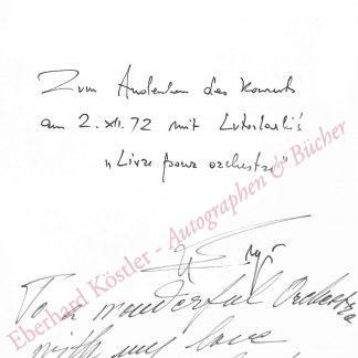 Czyz, Henryk, Dirigent (1923-2003).