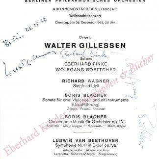 Gillessen, Walter, Dirigent (geb. 1941).