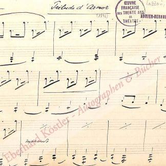 Lazzari, Sylvio, Komponist (1857-1944).