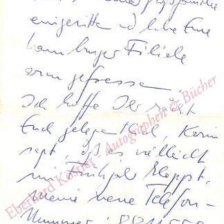 Biermann, Wolf, Schriftsteller und Liedermacher (geb. 1936).