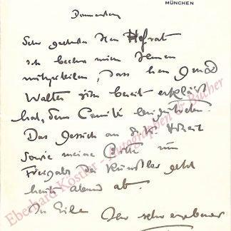Franckenstein, Clemens von, Komponist (1875-1942).