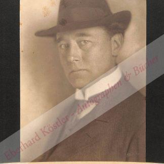 Weingartner, Felix, Komponist und Dirigent (1863-1942).