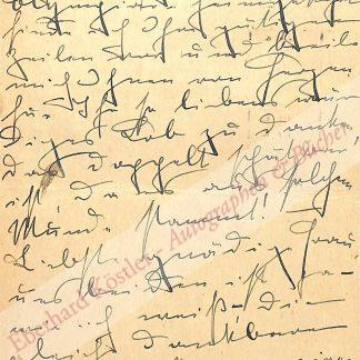 Koenig, Alma Johanna (verh. Ehrenfels), Schriftstellerin (1887-1942).