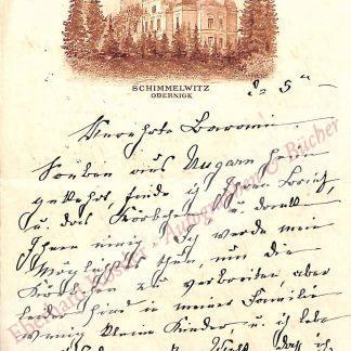 Saurma, Laura (gen. Lory) von (geb. Henckel von Donnersmarck), Hofdame in Berlin (1838-1931).